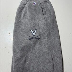 Champion Kids Gray Joggers with Logo